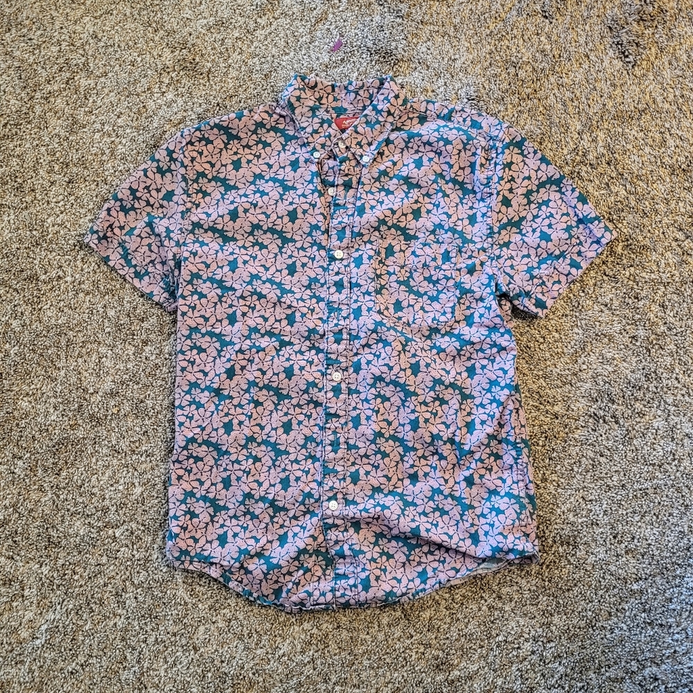Cherry Blossom Button Down